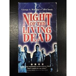 George A. Romero’s Cult Classic Night Of The Living Dead (VHS, 1998 Reissue)